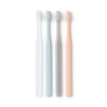 Polypropylene Fine Bristled Toothbrush 4 Color Set