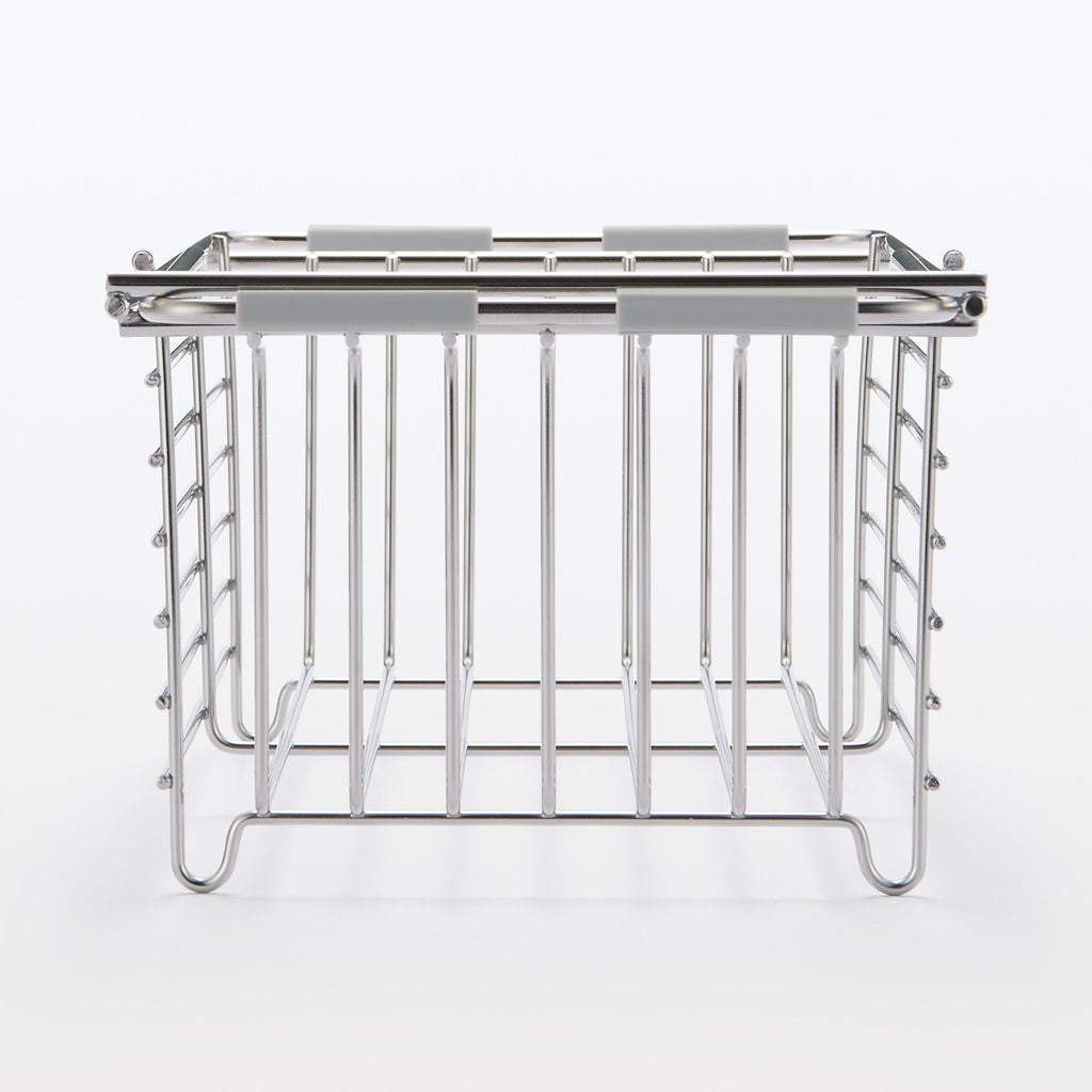 Stainless Steel Basket Sliding Type W16-20.9 x D6.7 x H5.1