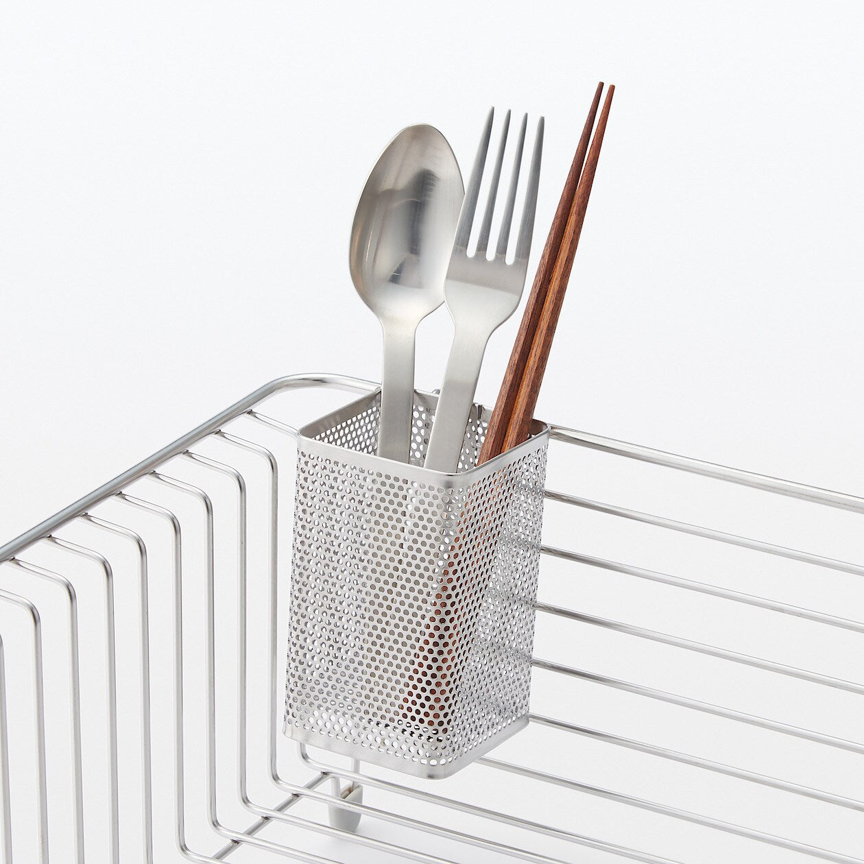 Stainless Steel Cutlery Stand