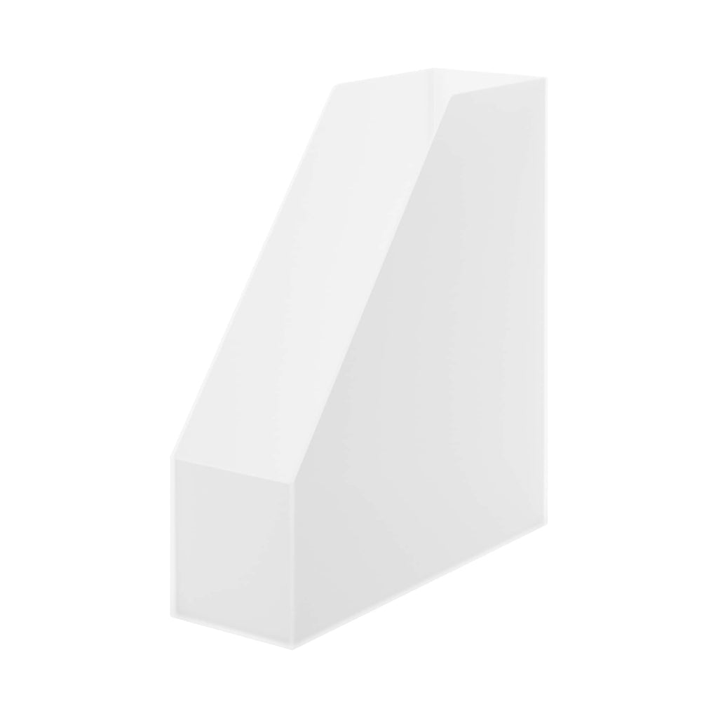 Polypropylene Magazine File Holder - Clear