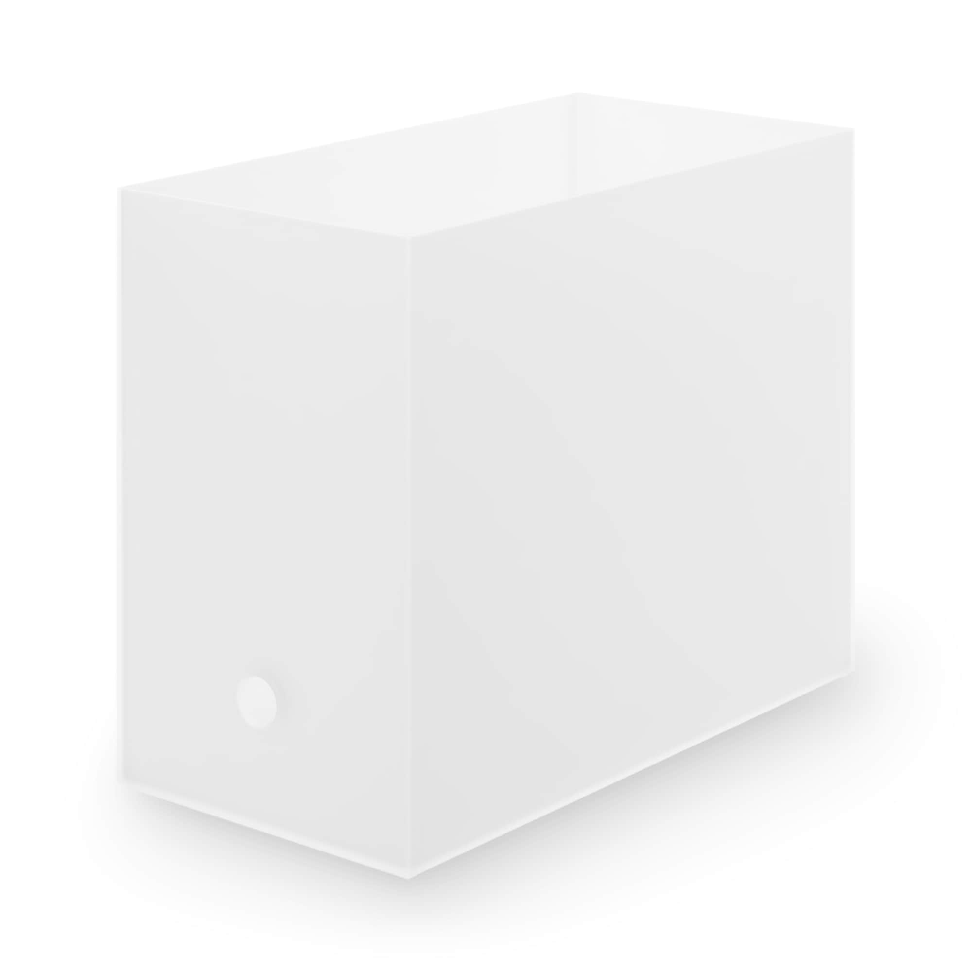 Polypropylene File Box - Wide