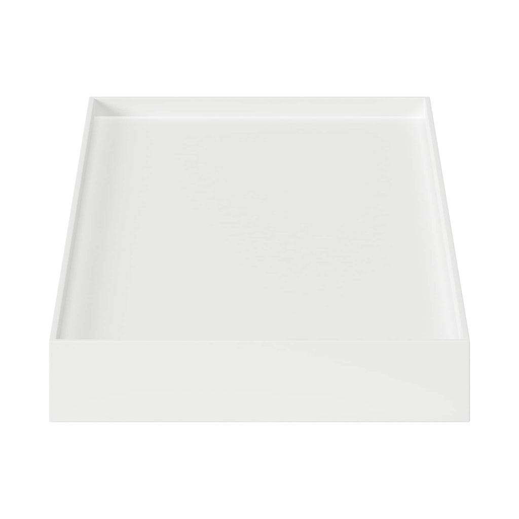 Polypropylene File Box Lid - A4 Wide - White Grey