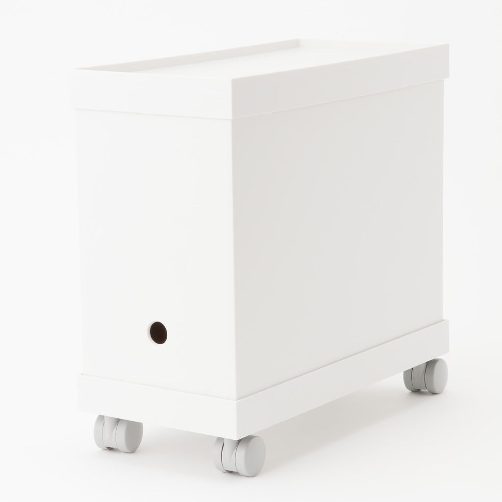 Polypropylene File Box Lid - A4 Wide - White Grey