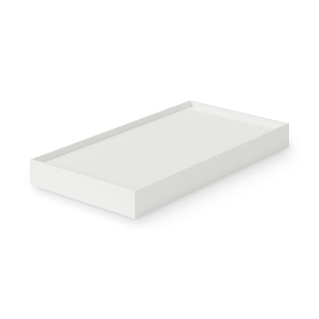 Polypropylene File Box Lid - A4 Wide - White Grey