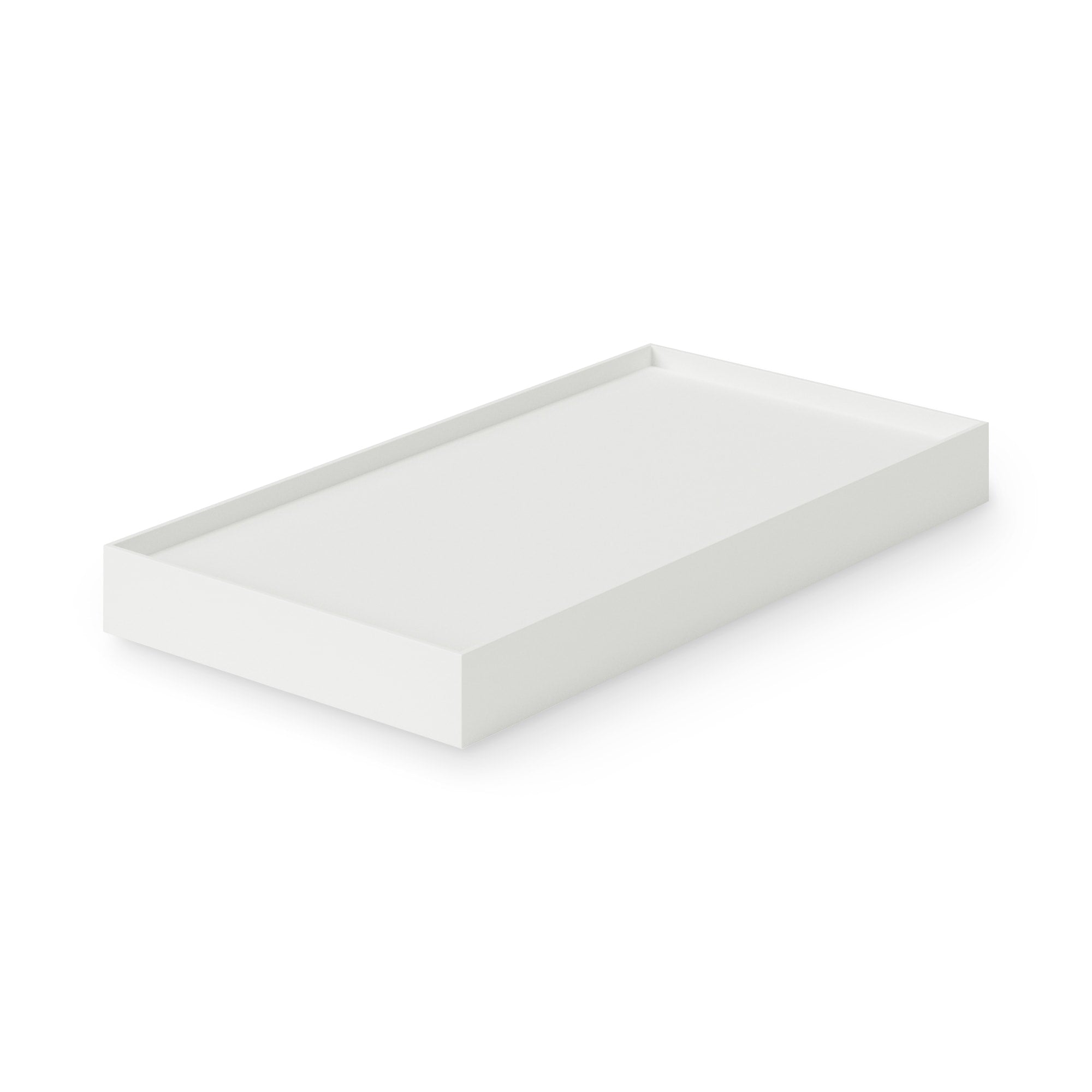 Polypropylene File Box Lid - A4 Wide - White Grey