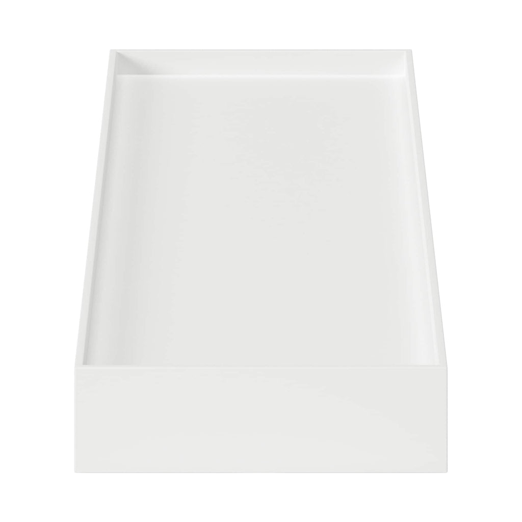 Polypropylene File Box Lid - A4 - White Grey
