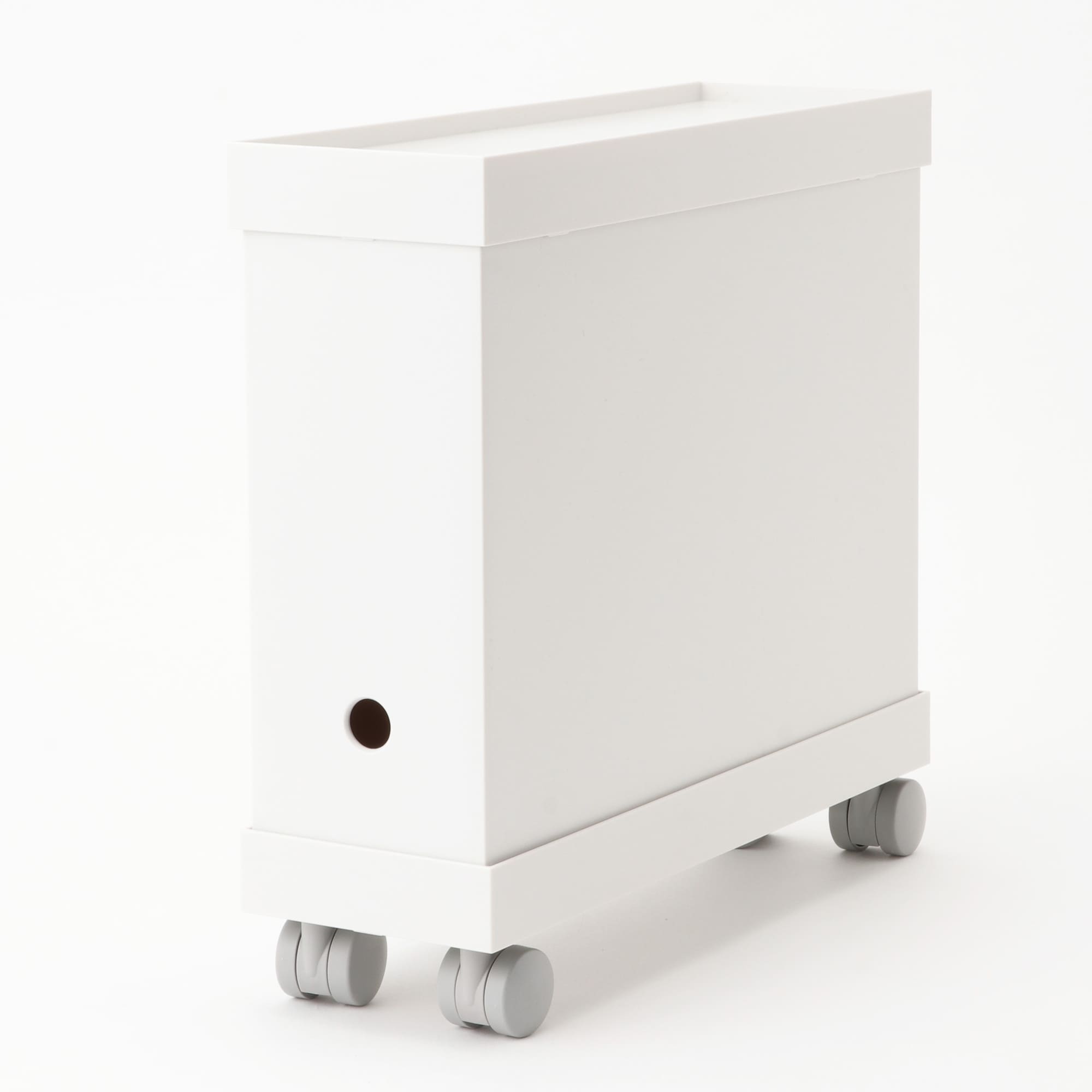 Polypropylene File Box Lid - A4 - White Grey