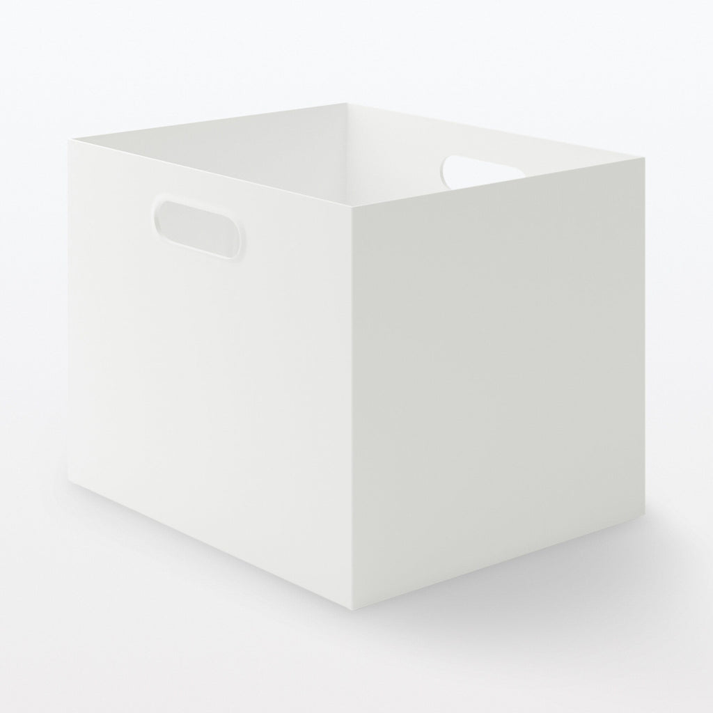 Polypropylene File Box - White Gray Width 9.8
