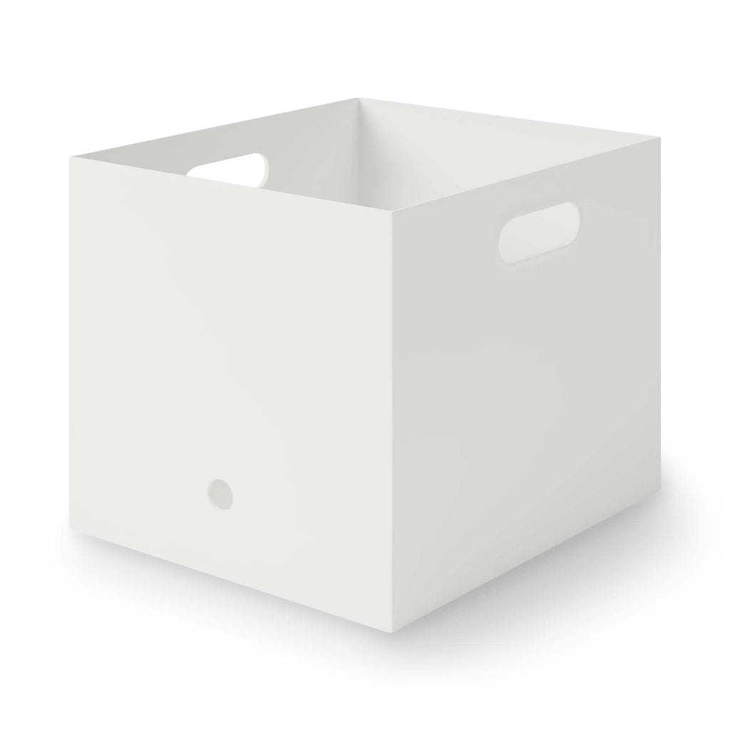 Polypropylene File Box - White Gray Width 9.8