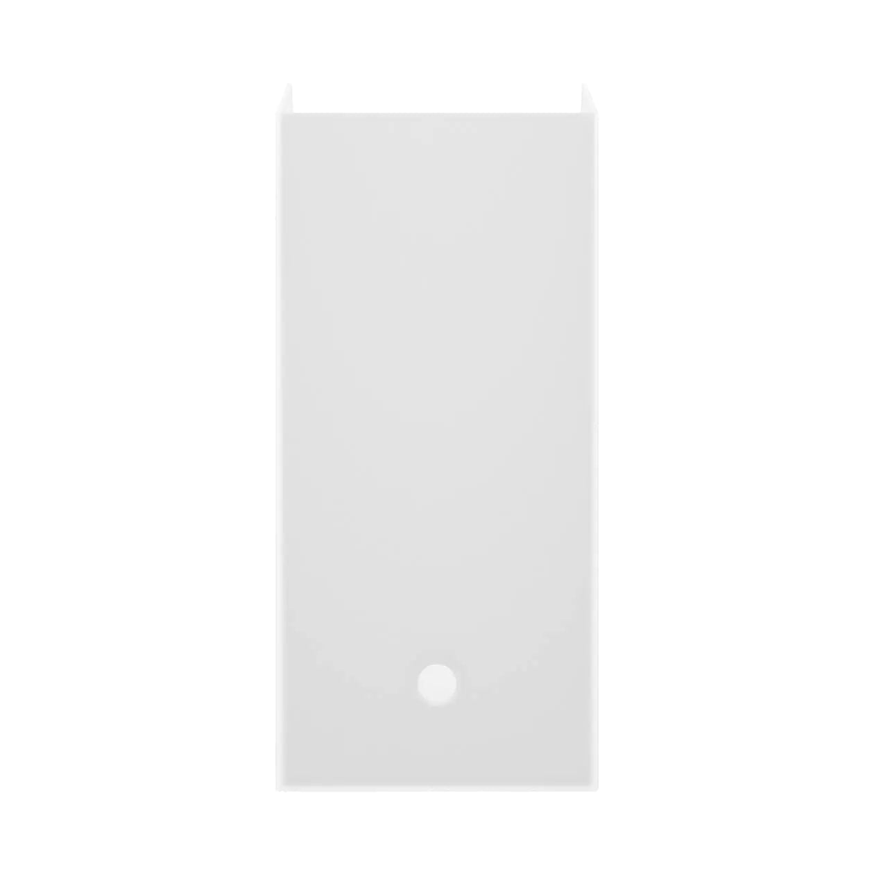 Polypropylene Magazine File Holder - Wide - Clear