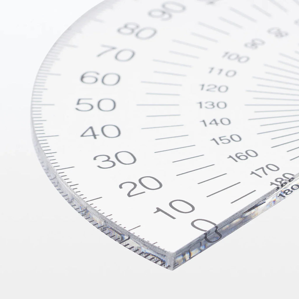 Acrylic Protractor Semi-Circle