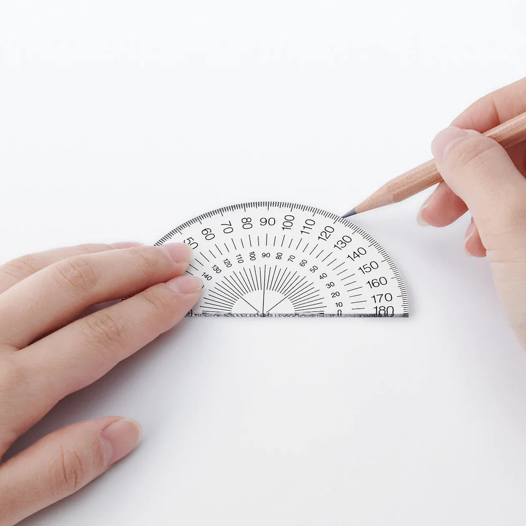 Acrylic Protractor Semi-Circle