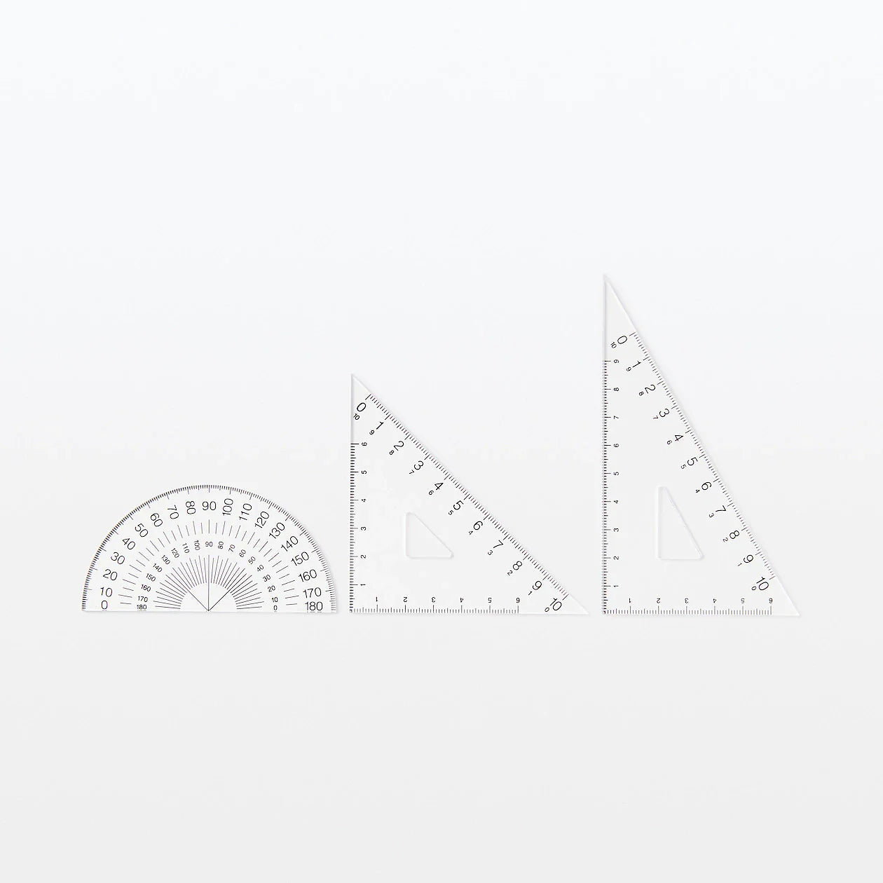 Acrylic Protractor Semi-Circle