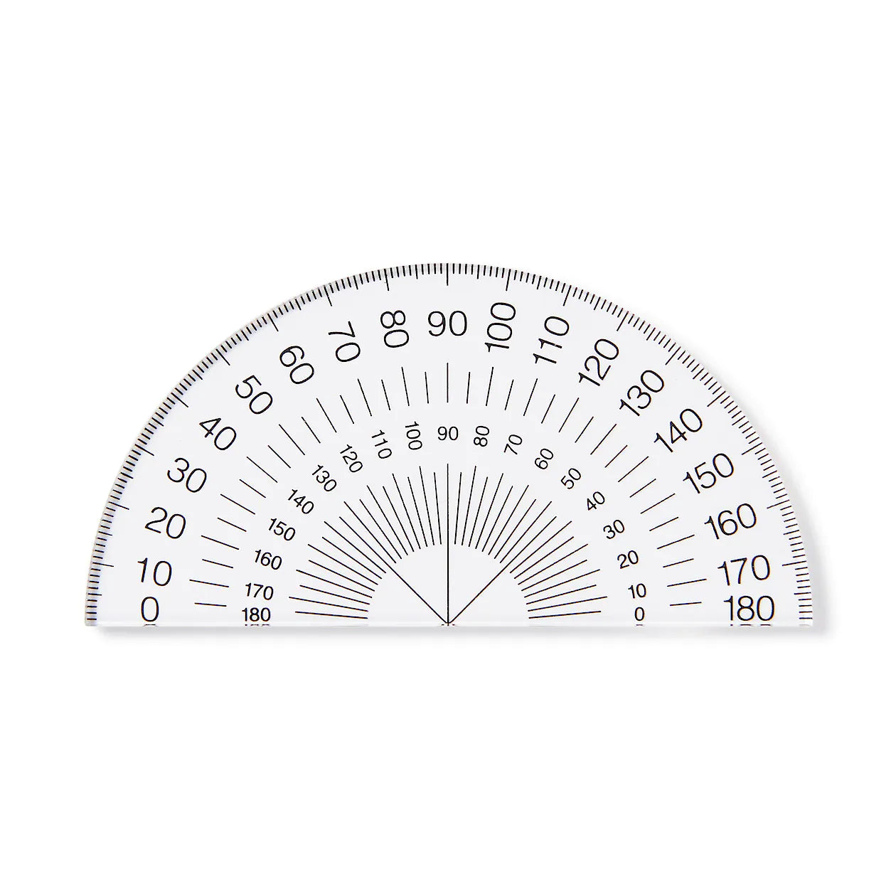 Acrylic Protractor Semi-Circle Main image