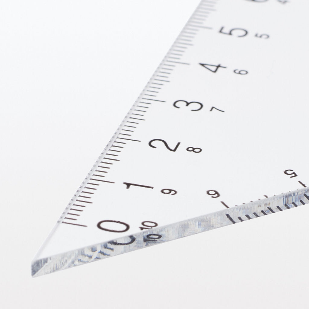 Acrylic Set Square - 45 Degrees