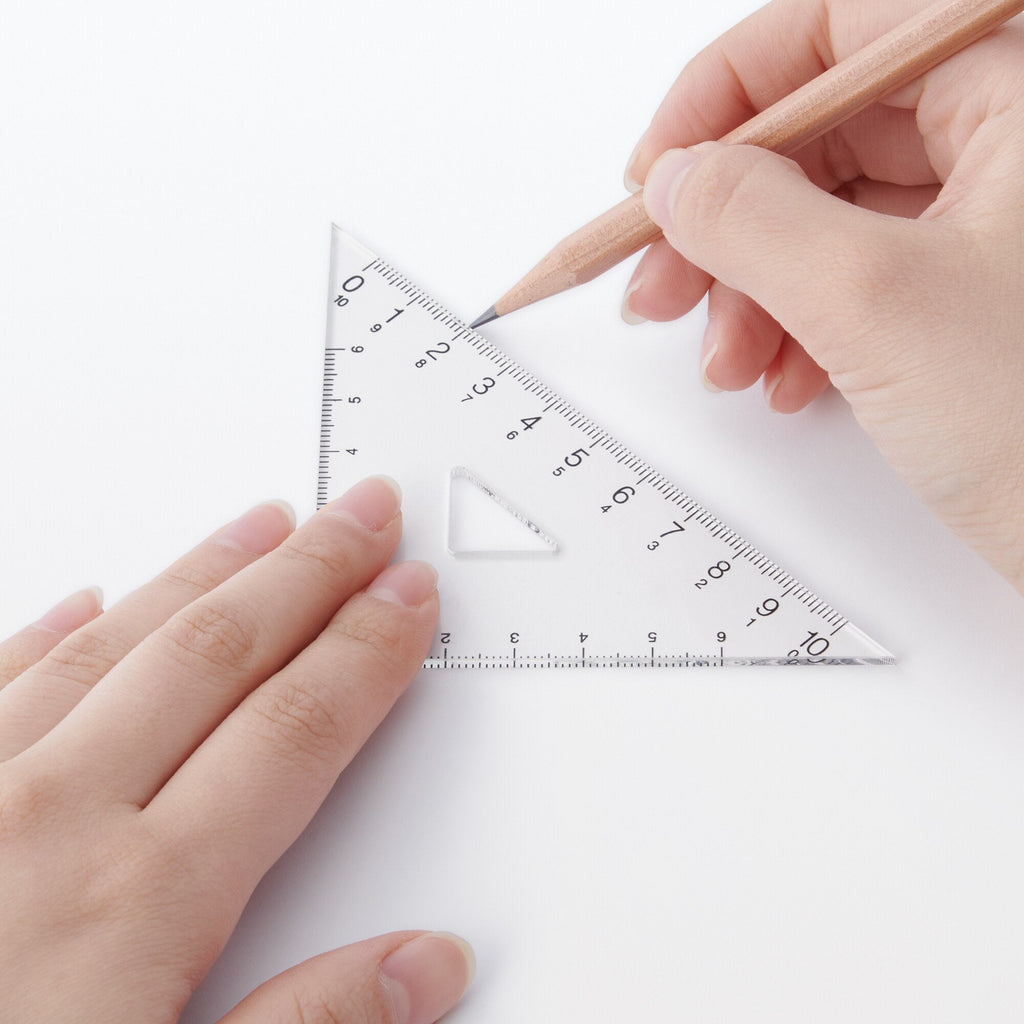 Acrylic Set Square - 45 Degrees