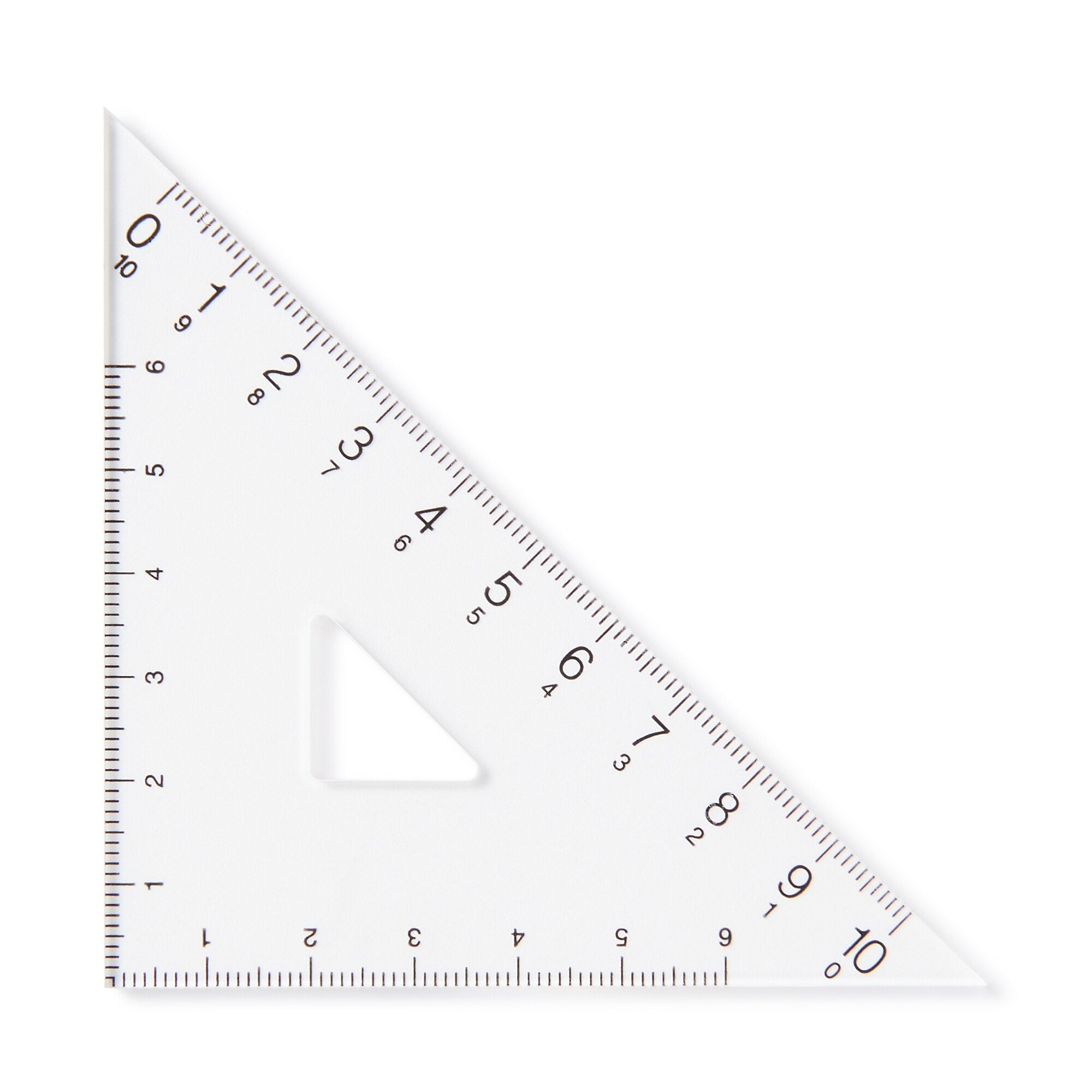 Acrylic Set Square - 45 Degrees Main image