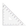 Acrylic Set Square - 45 Degrees