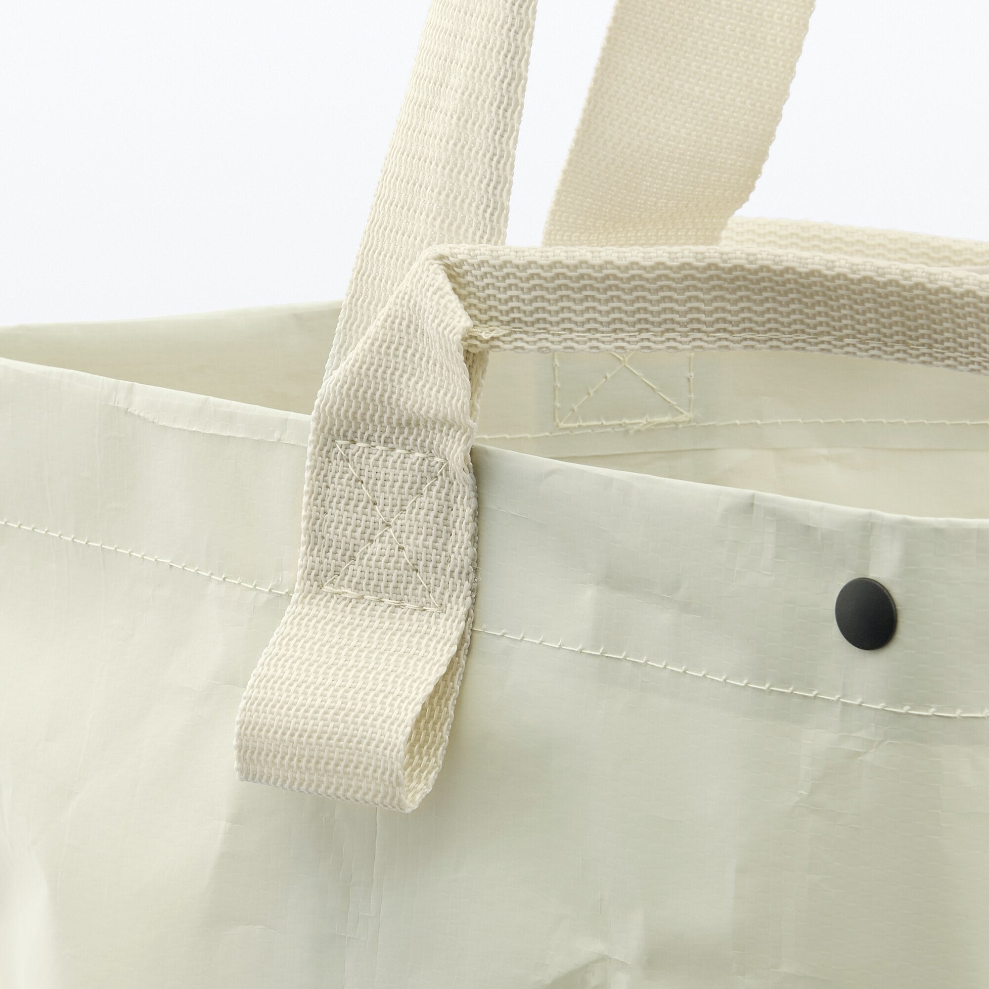 Polypropylene Sheet Tote - Light Beige