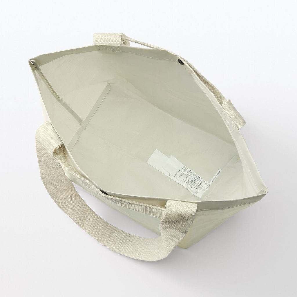 Polypropylene Sheet Mini Tote - Light Beige