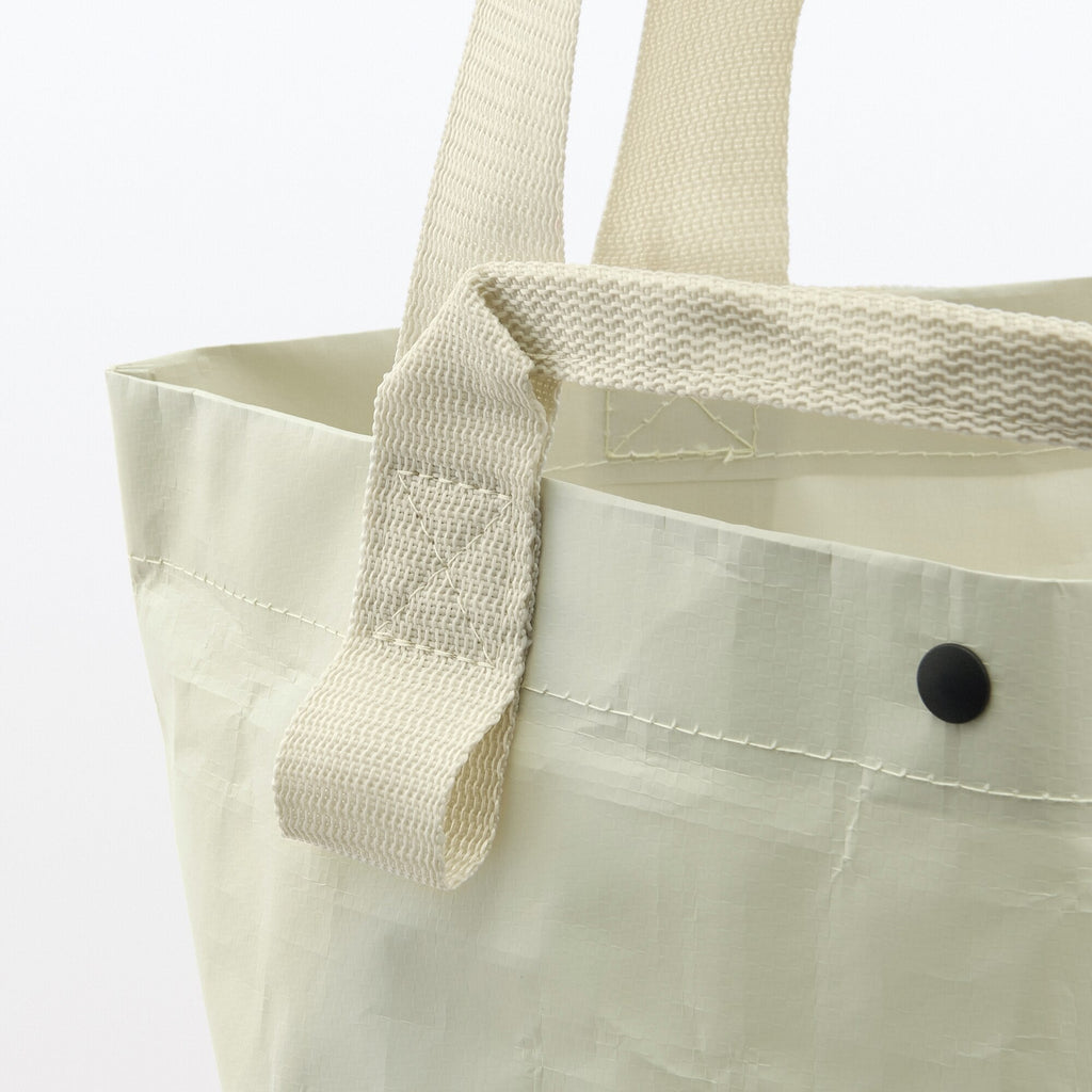 Polypropylene Sheet Mini Tote - Light Beige