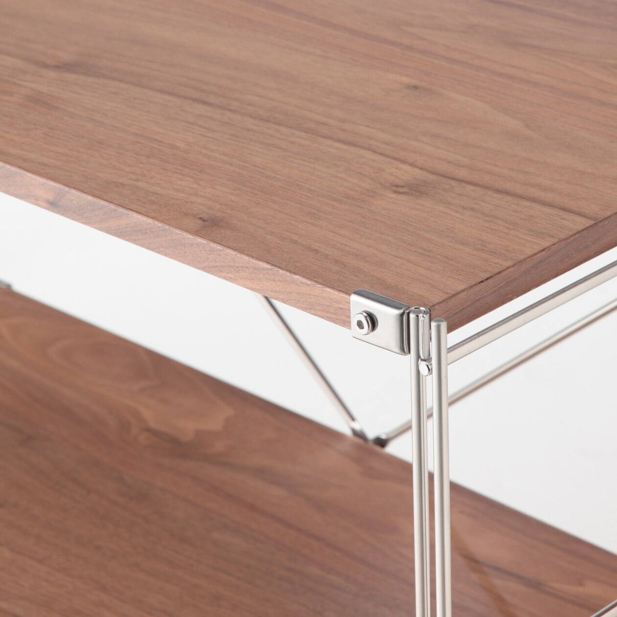 SUS Shelving Unit - Walnut - Wide - Small