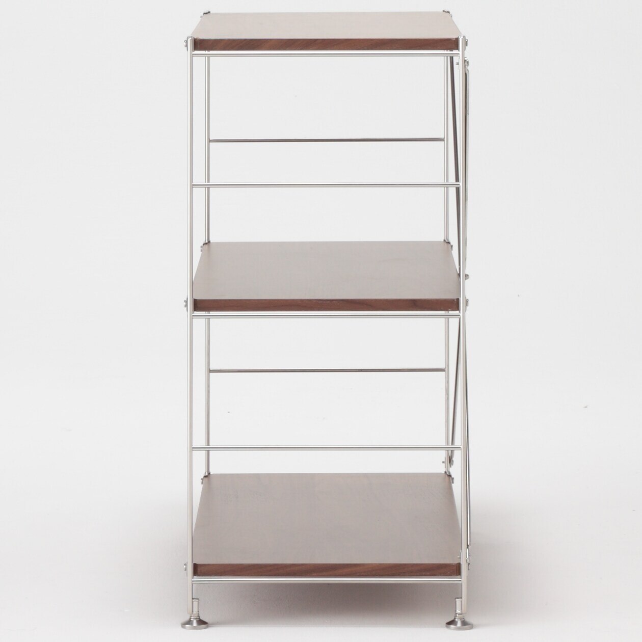 SUS Shelving Unit - Walnut - Wide - Small