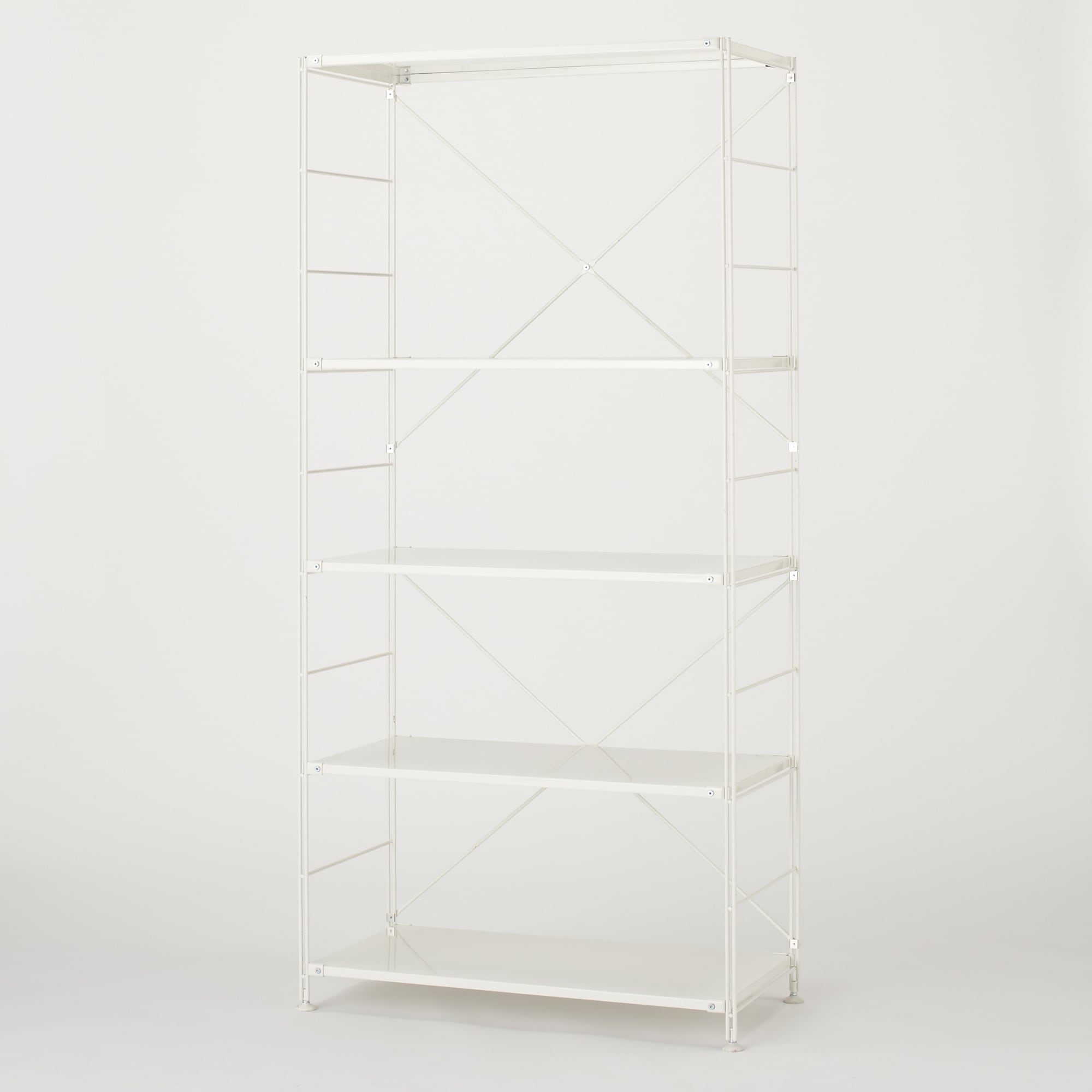 SUS Shelving Unit - Light Gray - Wide - Large