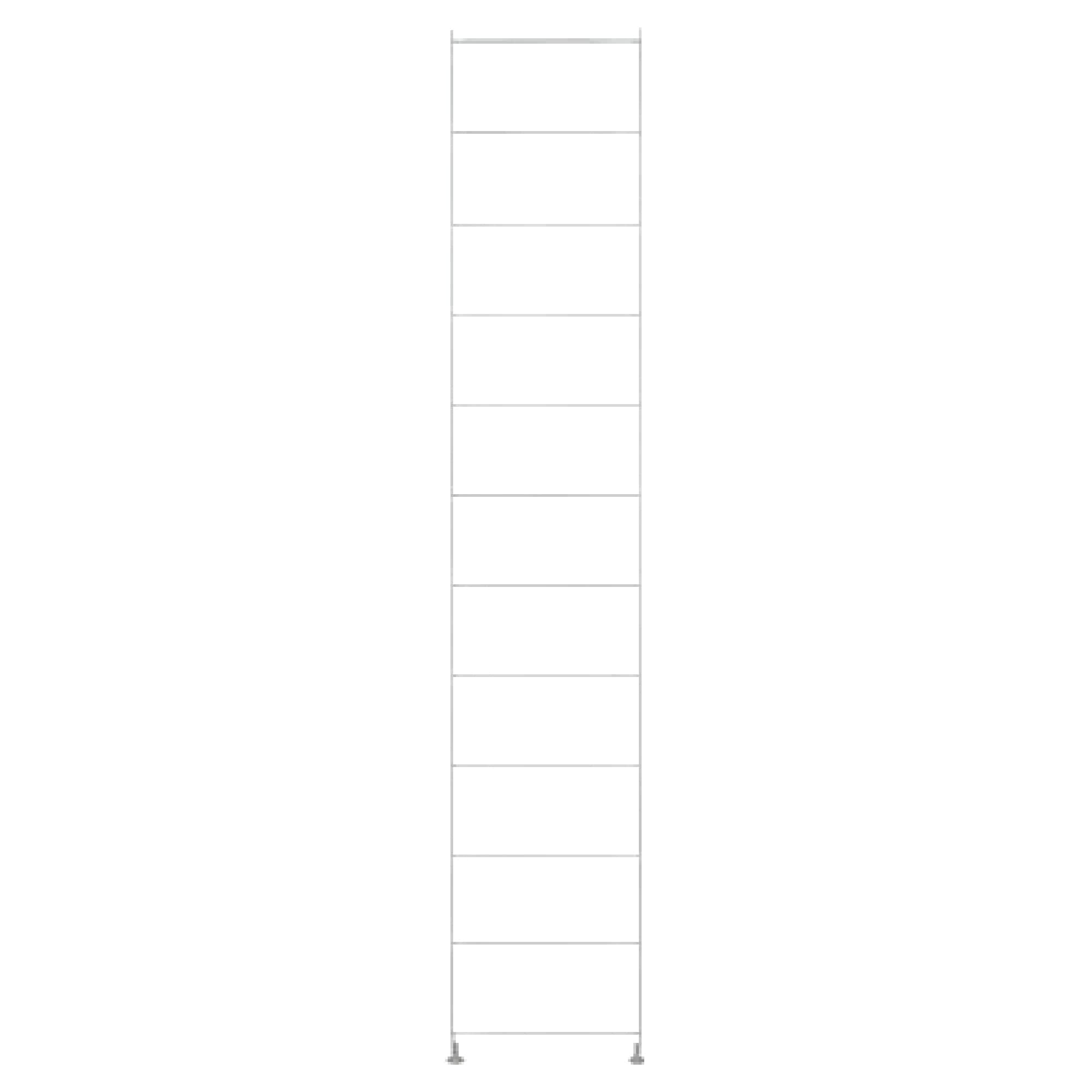 SUS Shelving Unit Additional Frame - Light Gray - Extra Large