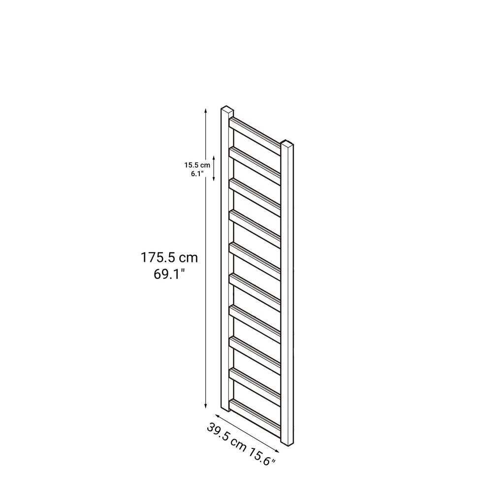 Pine Shelf Unit - Additional Frame - Large