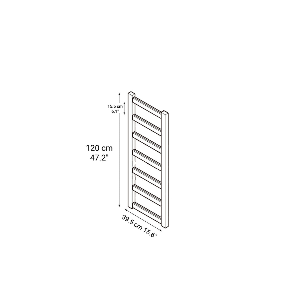 Pine Shelf Unit - Additional Frame - Medium