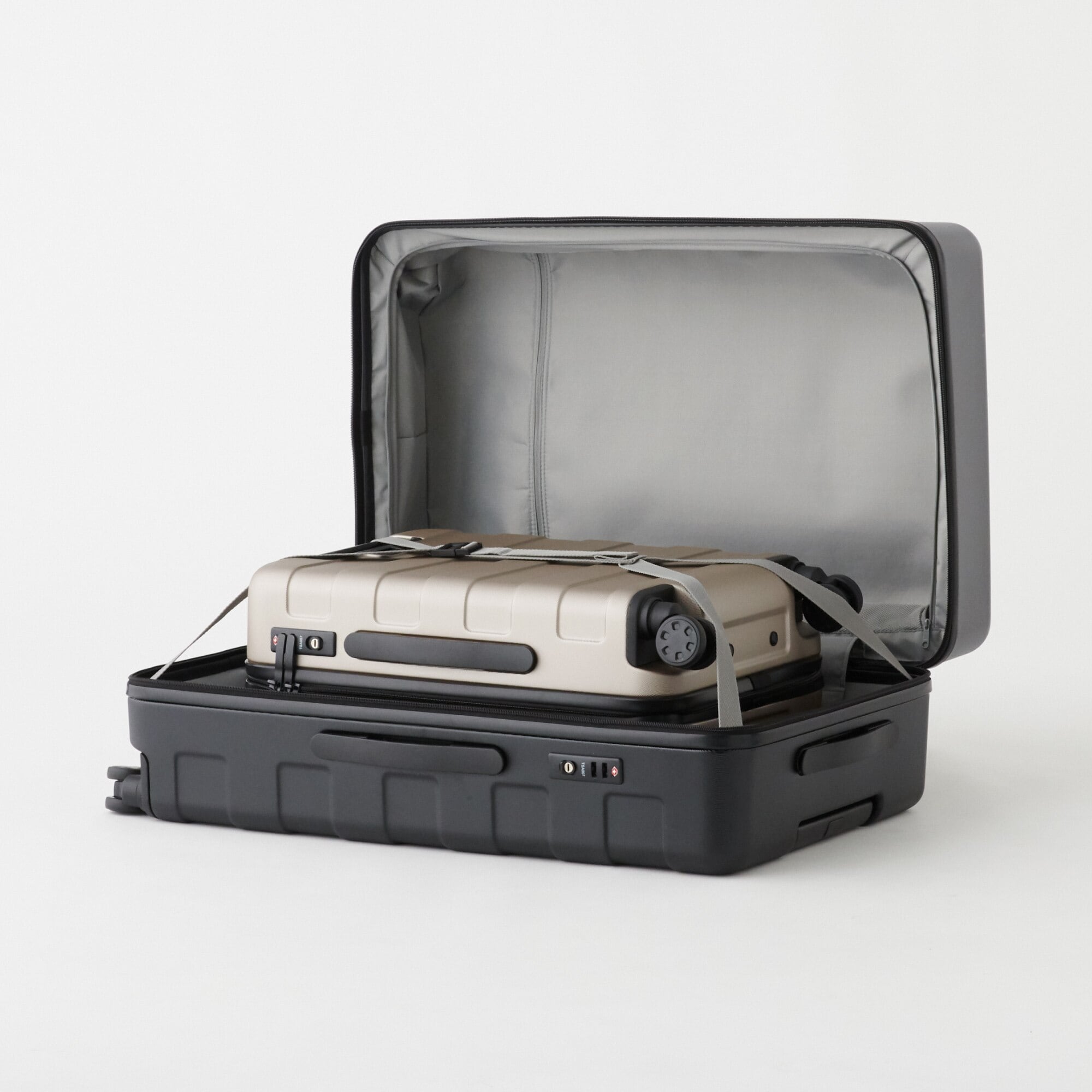 Adjustable Handle Hard Shell Suitcase 105L | Check-In