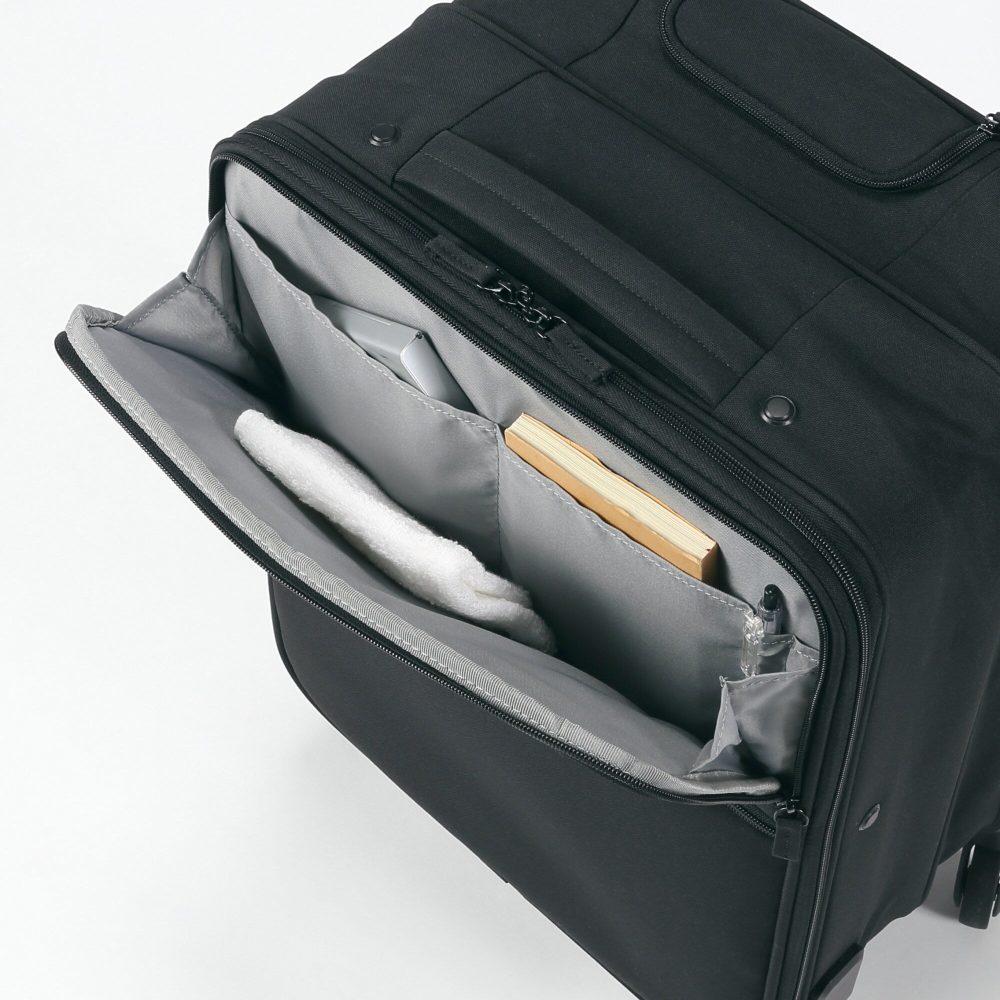 Easy To Store Soft Carry On Suitcase Small