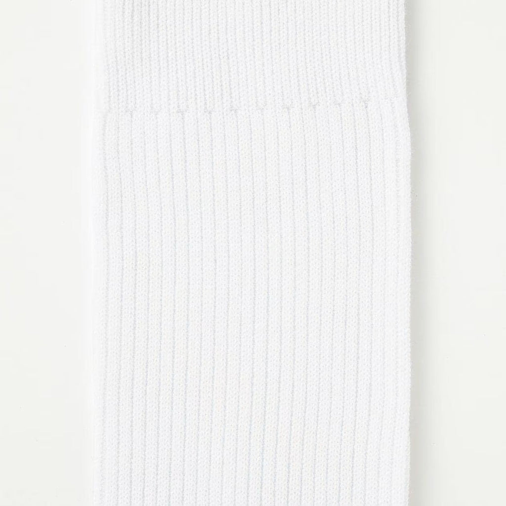 Right Angle Ribbed Long Socks