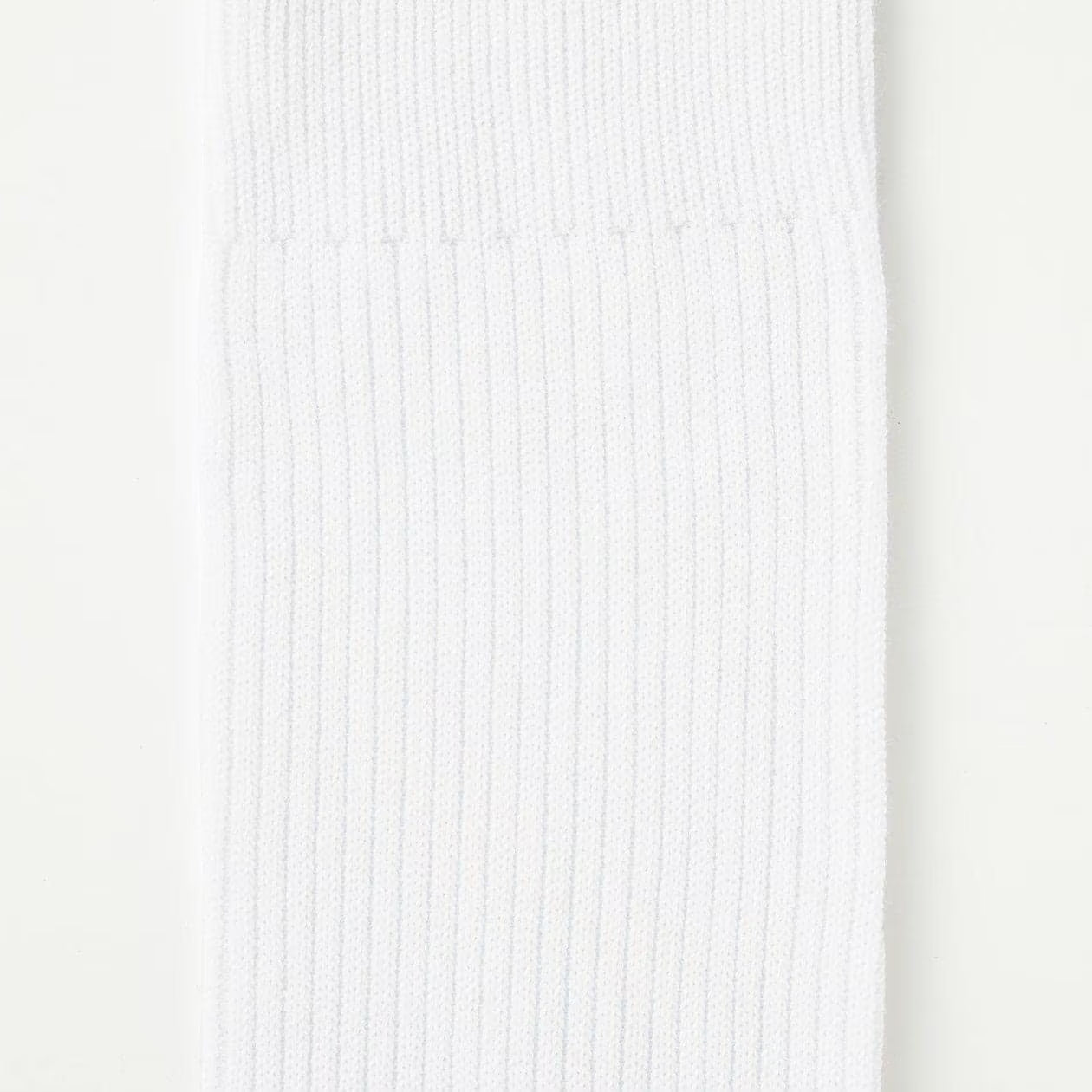 Right Angle Ribbed Long Socks