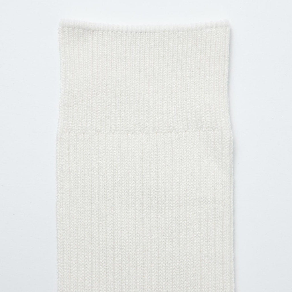 Right Angle Ribbed Long Socks