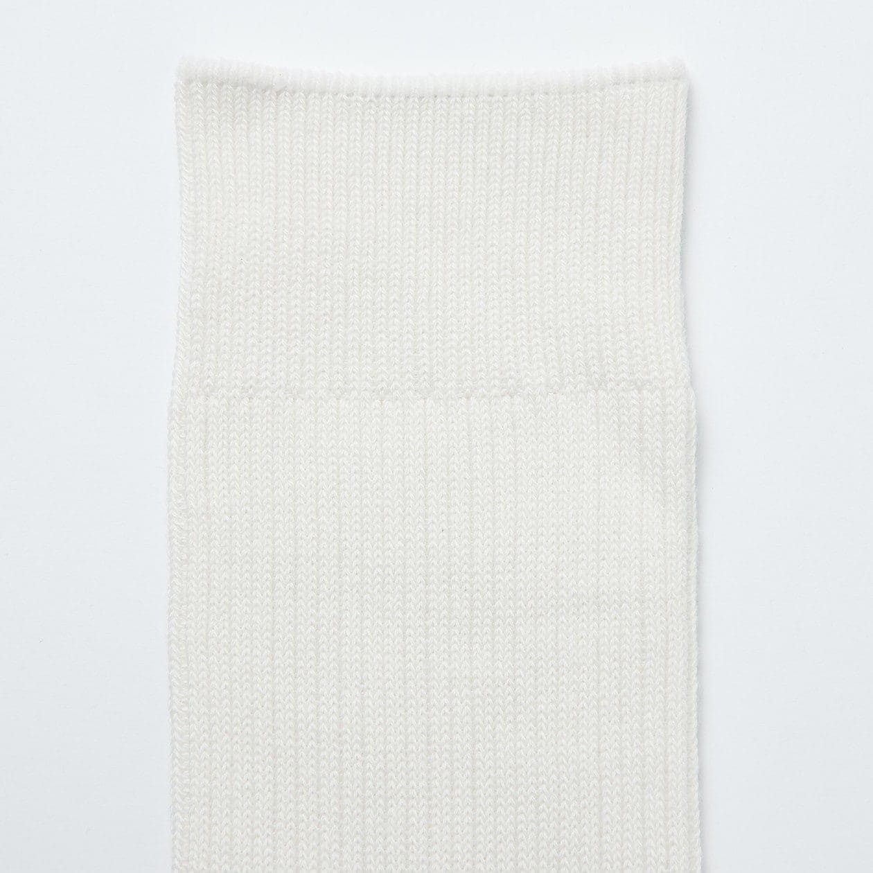 Right Angle Ribbed Long Socks