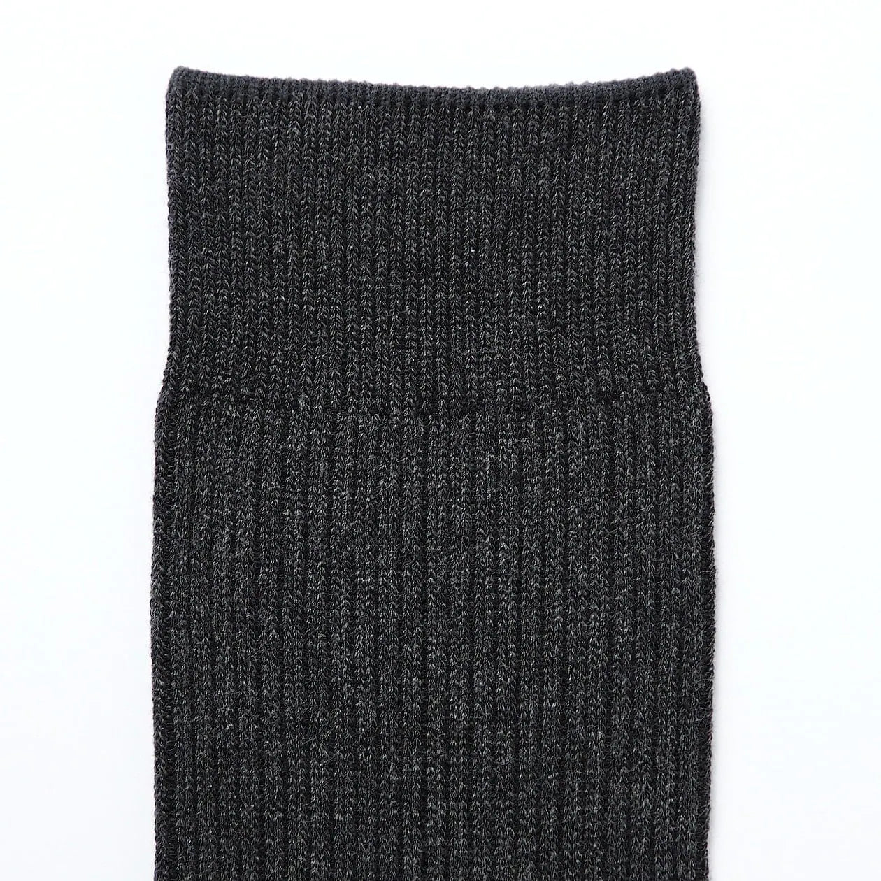 Right Angle Ribbed Long Socks