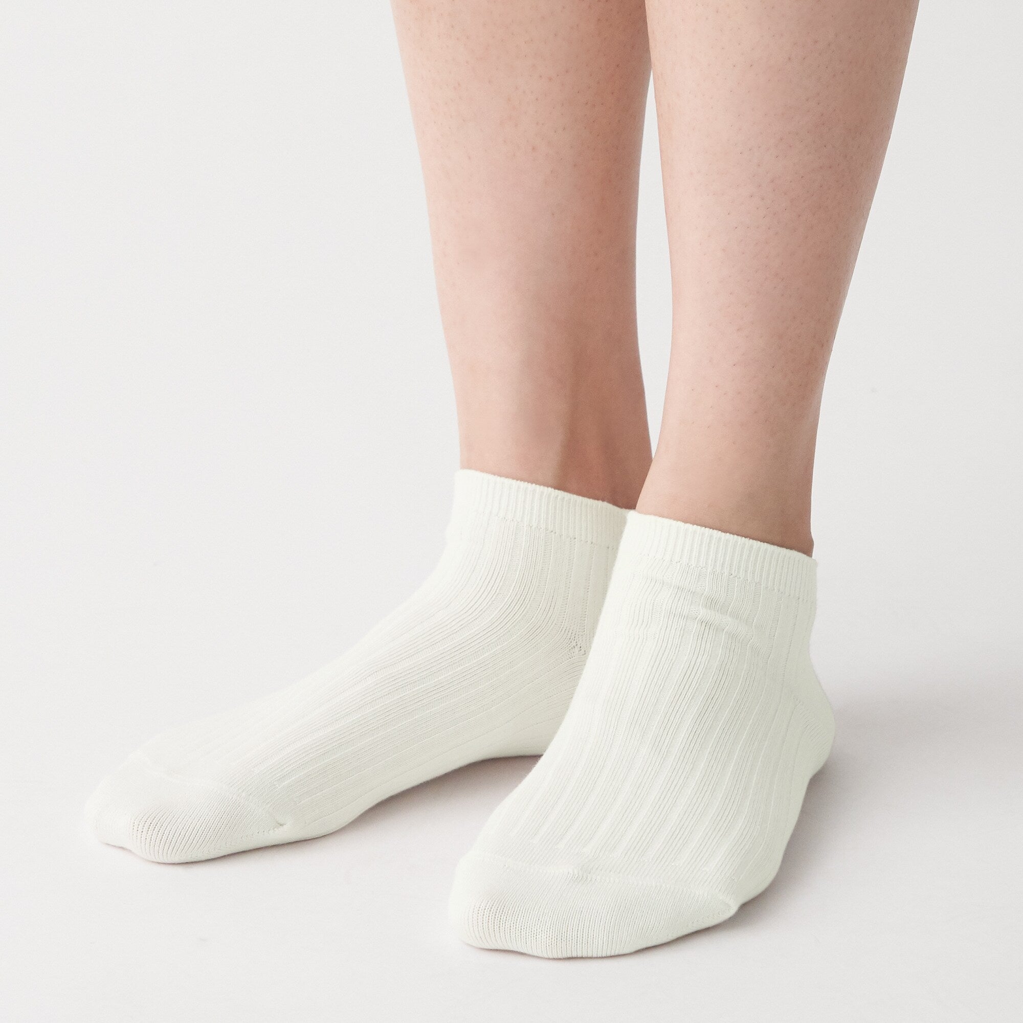 Right Angle Rib Sneaker Socks 23-25cm