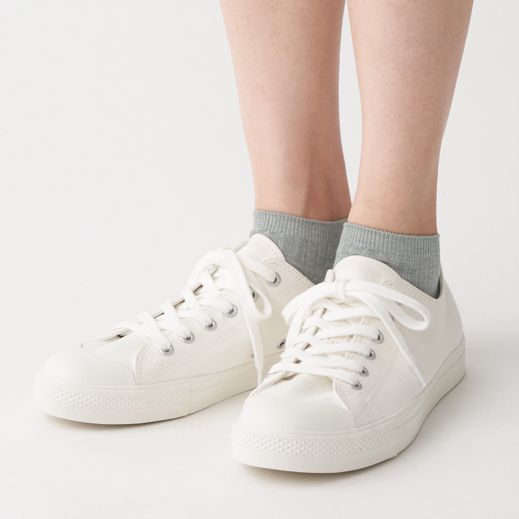 Right Angle Rib Sneaker Socks 23-25cm