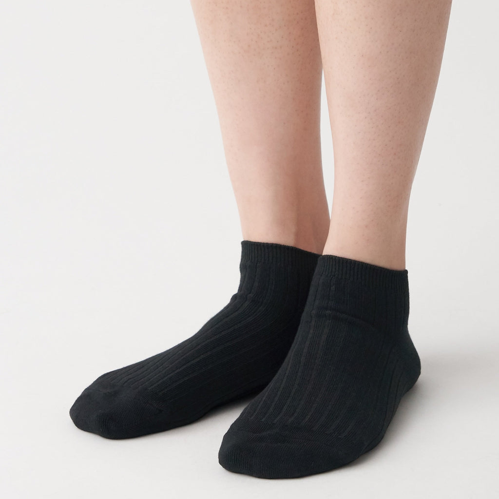 Right Angle Rib Sneaker Socks 23-25cm