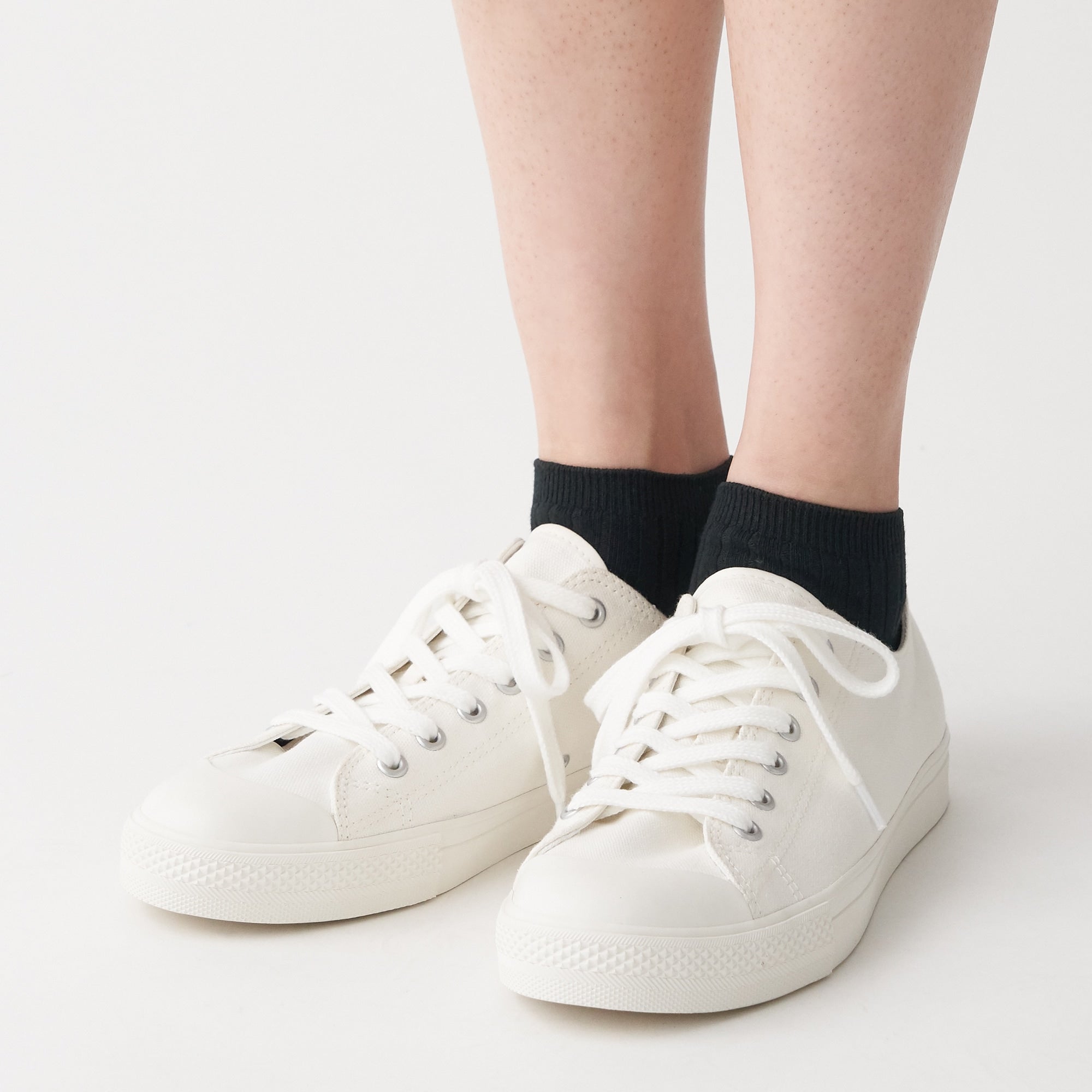 Right Angle Rib Sneaker Socks 23-25cm