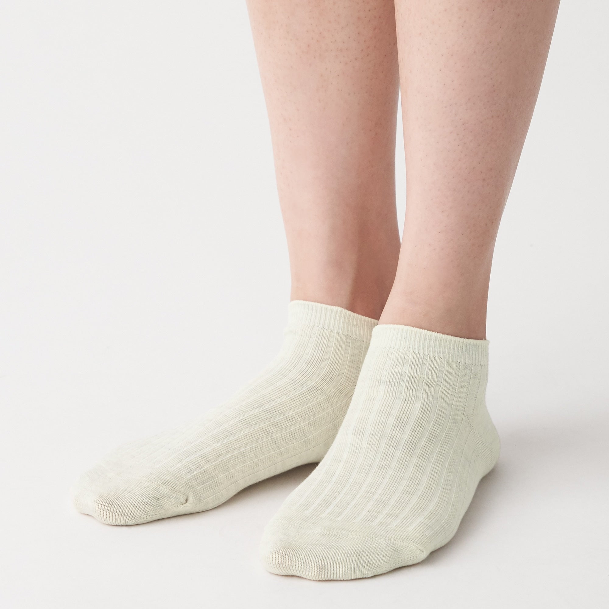 Right Angle Rib Sneaker Socks 23-25cm