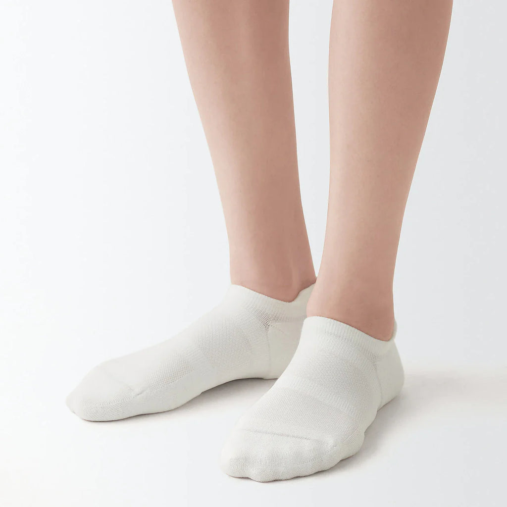 Right Angle Arch Support Sneaker Socks 23-25cm - Pack of 2