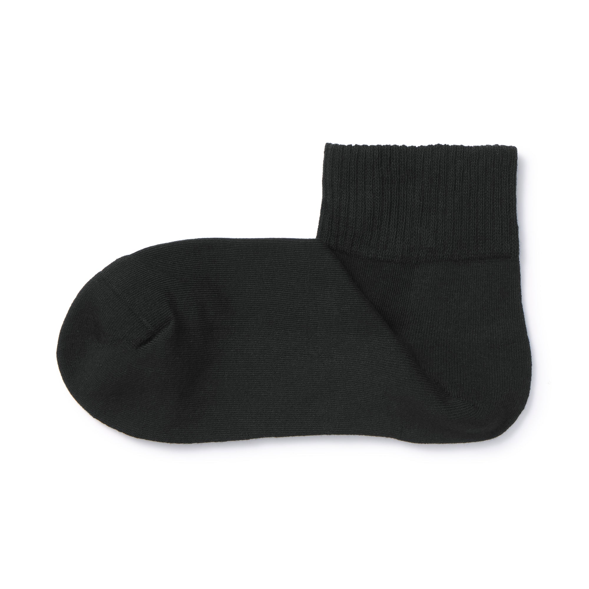 Right Angle No Elastic Pile Short Socks