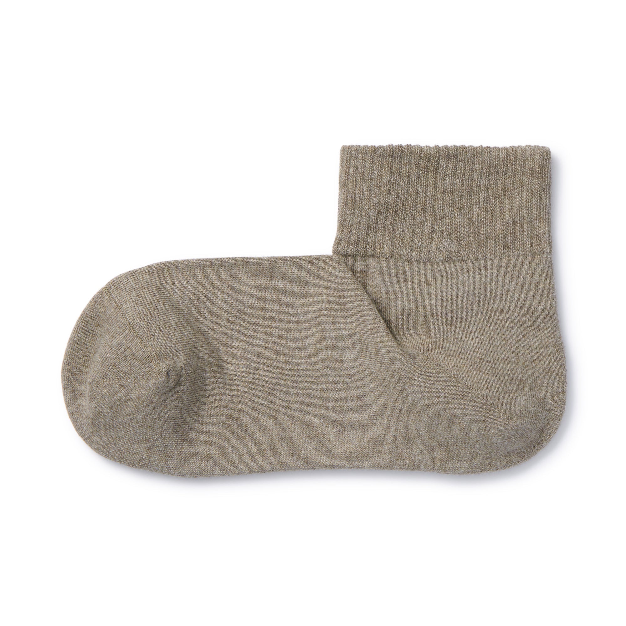 Right Angle No Elastic Pile Short Socks