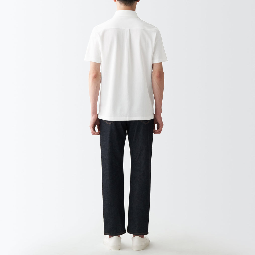 Men's High Twist Pique Polo Shirt