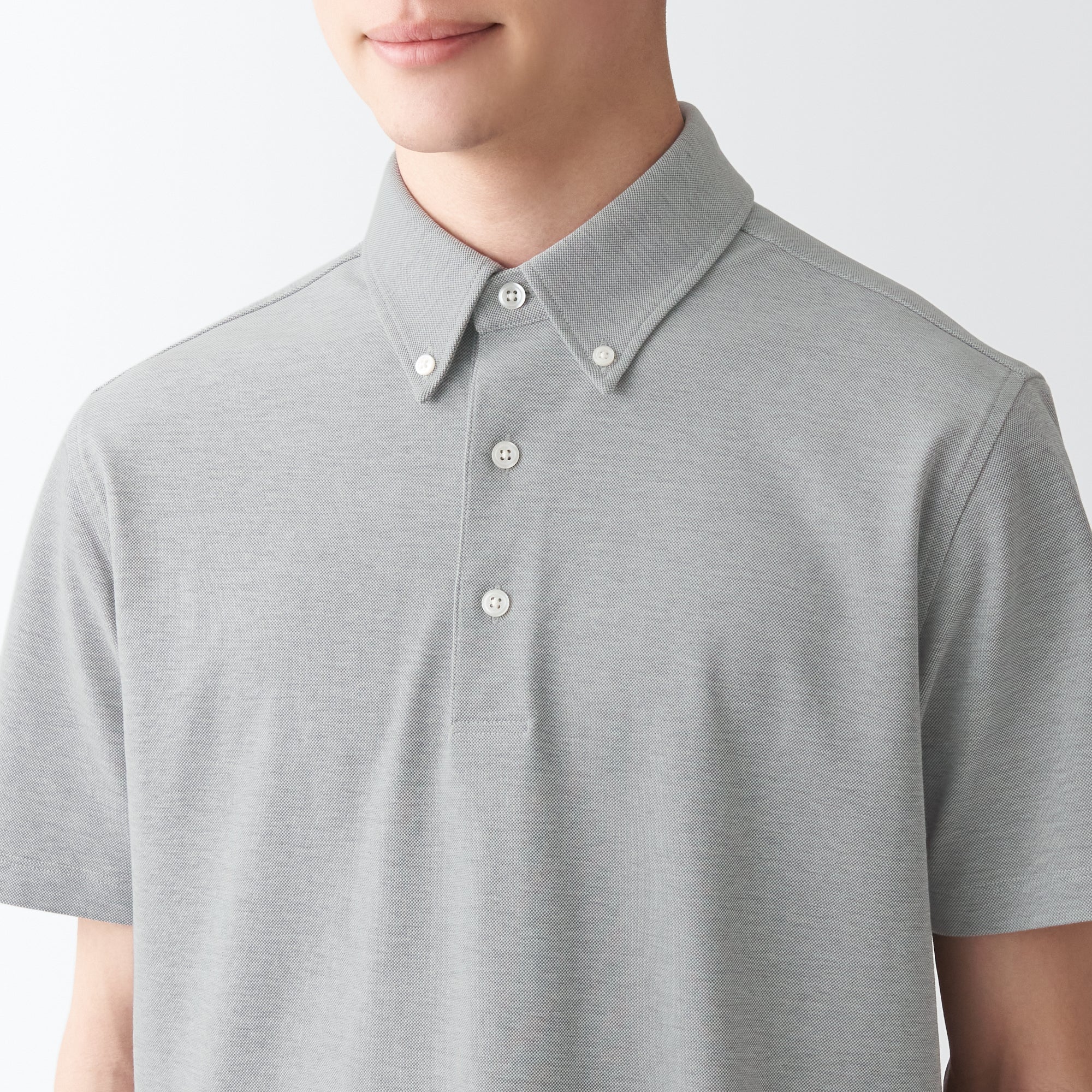 Men's High Twist Pique Polo Shirt