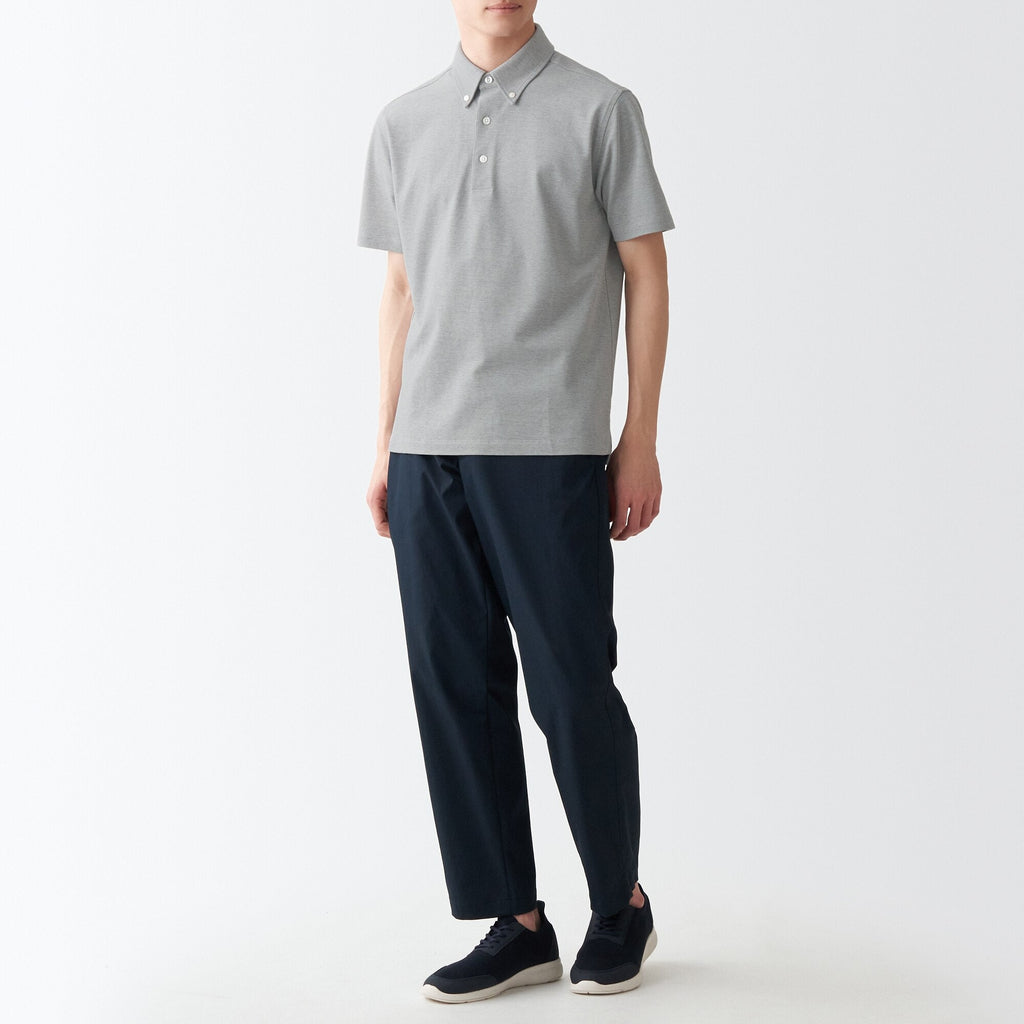 Men's High Twist Pique Polo Shirt