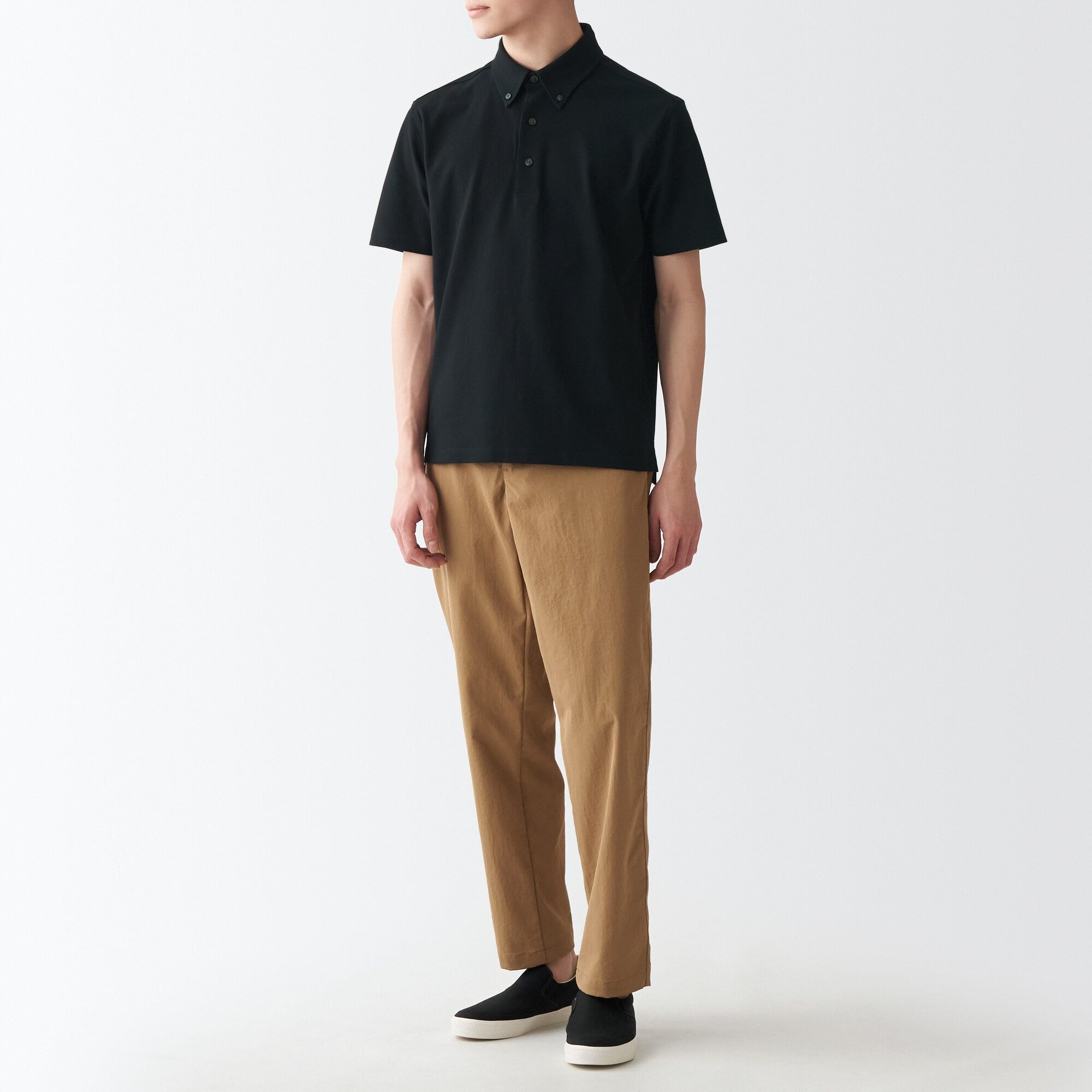 Men's High Twist Pique Polo Shirt